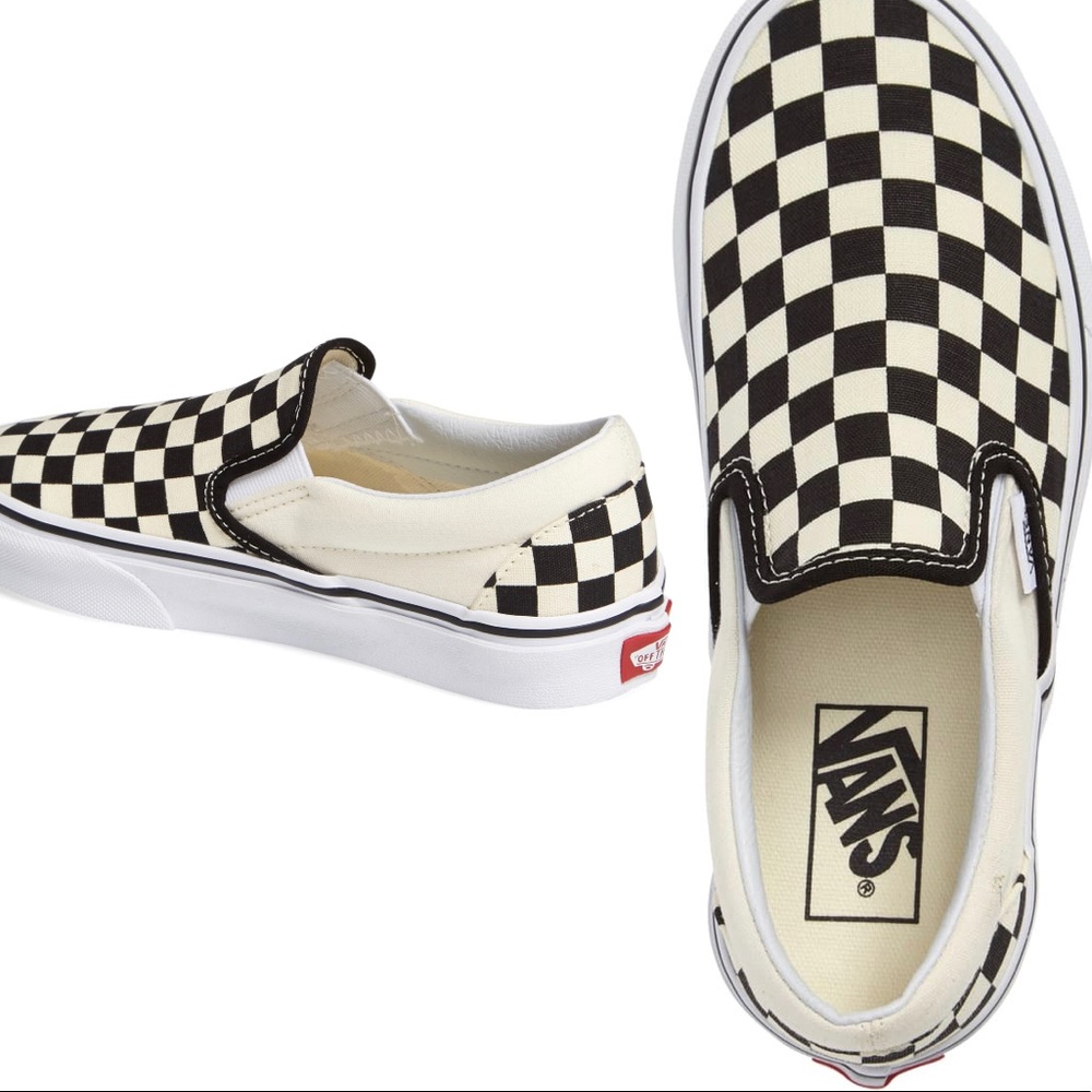 Vans Slip-on Sneaker / Black and White Checker